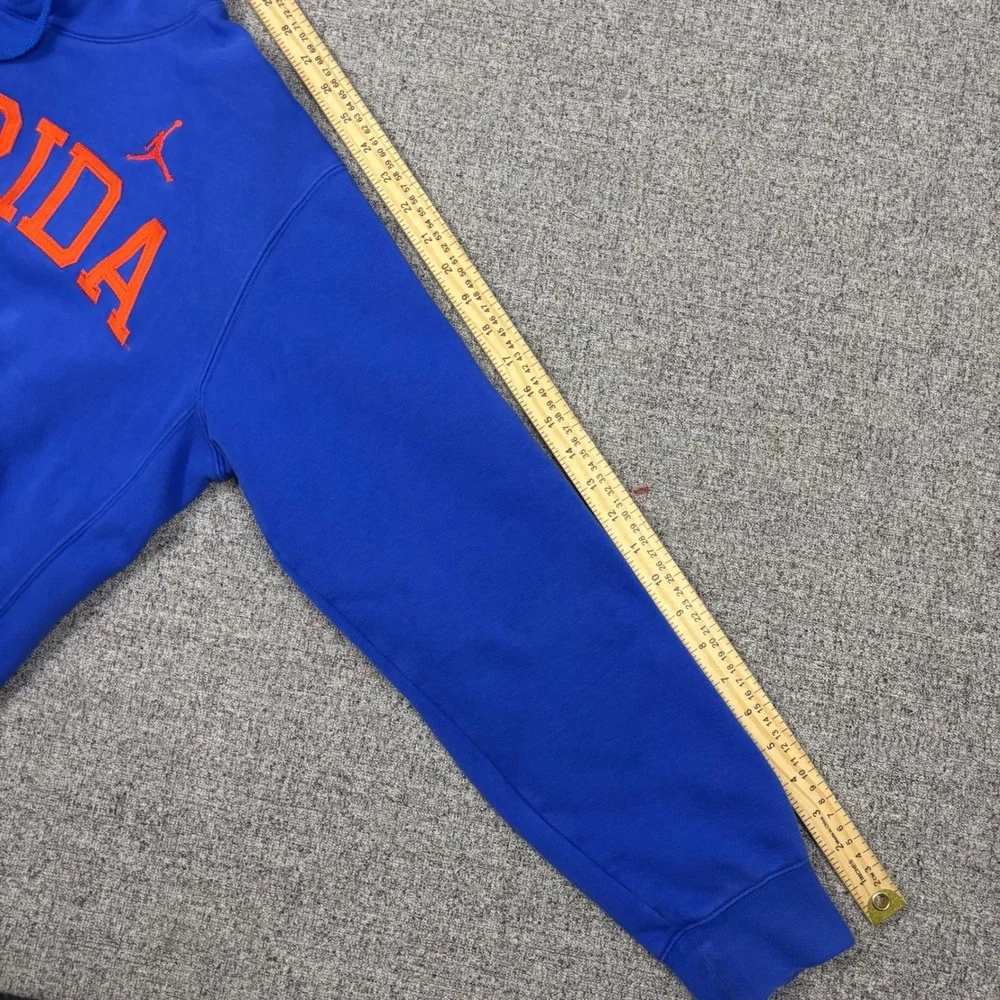 Florida Gators Jordan Embroidered Hoodie Mens Small Blue NCAA Football Nike